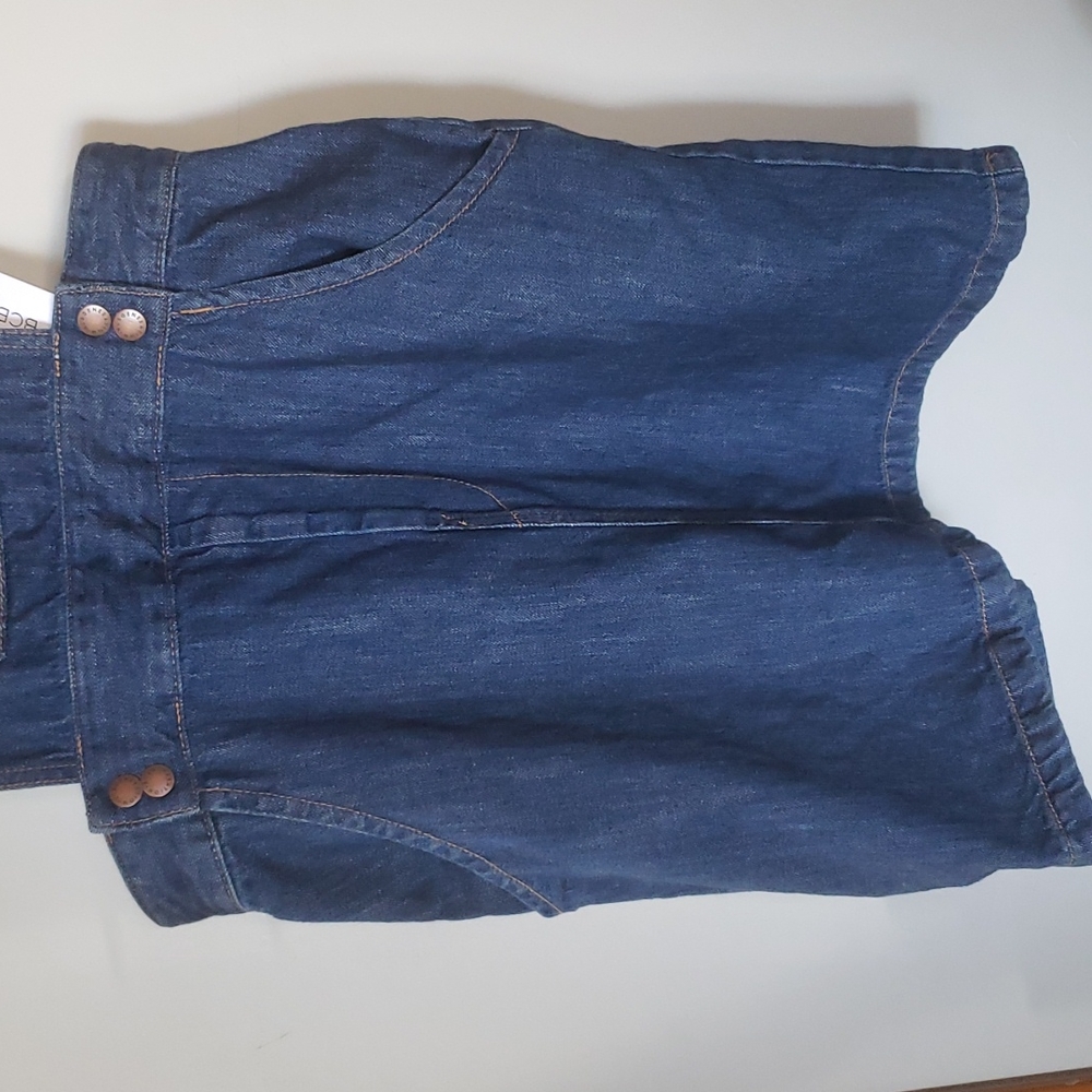 BCBGeneration Women's Overall Denim Dress  - Picture 6 of 6